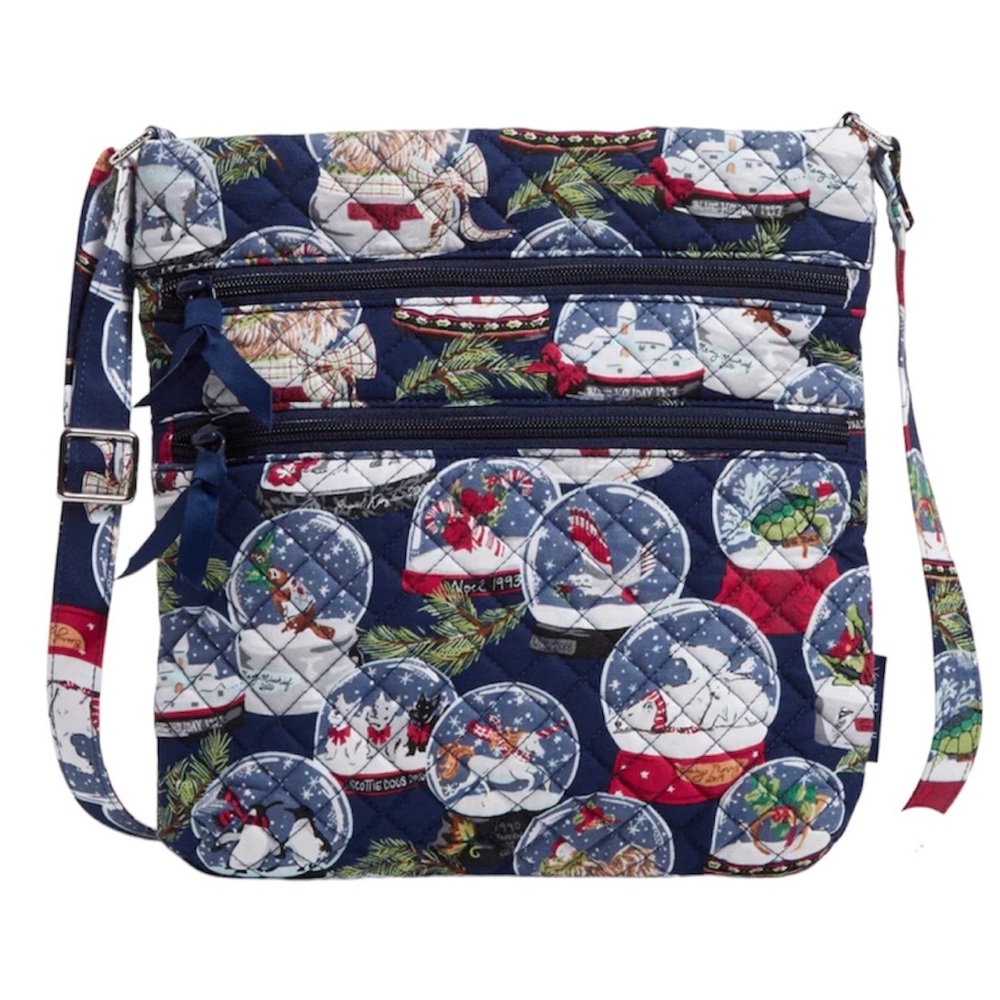 Vera Bradley Triple Zip Hipster NWT
